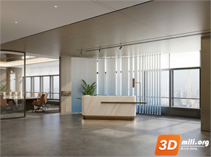 Lobby front desk Skp Files 
